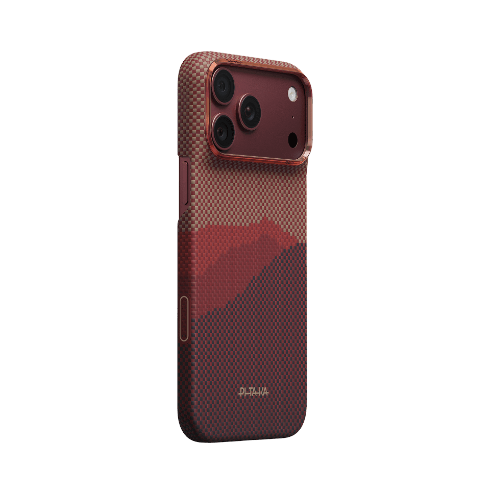 iPhone 18 Pro/Pro Max uchun Edge Case — Over The Horizon 2.0 · Autumn Dusk