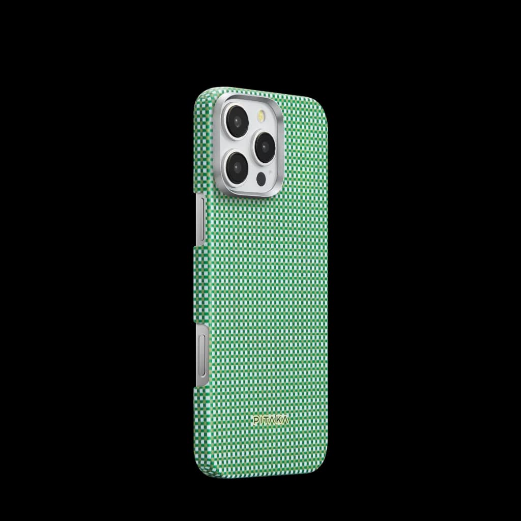 Pitaka iPhone 16 Pro/Pro Max uchun g'ilofi (Forest Green)