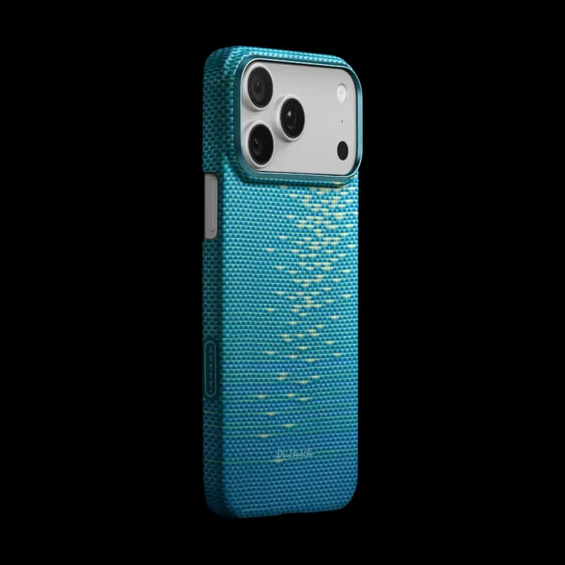 iPhone 17 Pro Max uchun Ultra-Slim Case — Lucid Blue (PitaTap™)